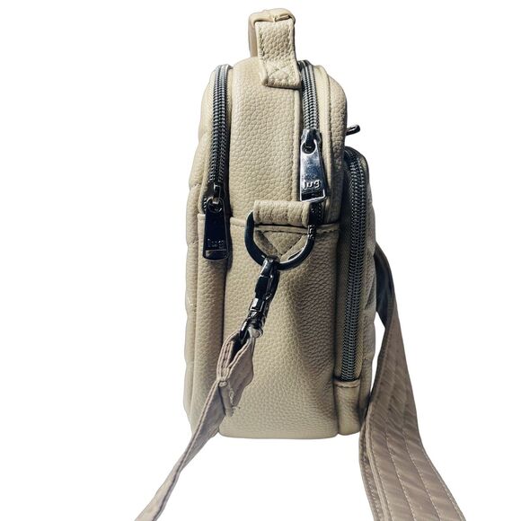 Lug Bags Skeeter Classic VL Convertible Crossbody Purse Tan - Picture 3 of 7